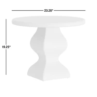The Felix Wicker Outdoor Accent Table by Jake Arnold