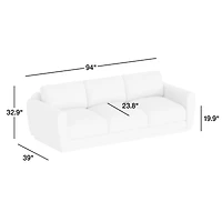 Deco 94" Sofa