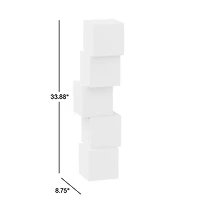 Cubey Linen Table Lamp by Brigette Romanek