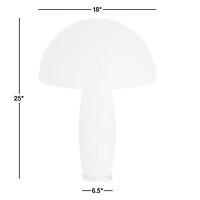 Pearl Rattan Table Lamp 25" by Brigette Romanek