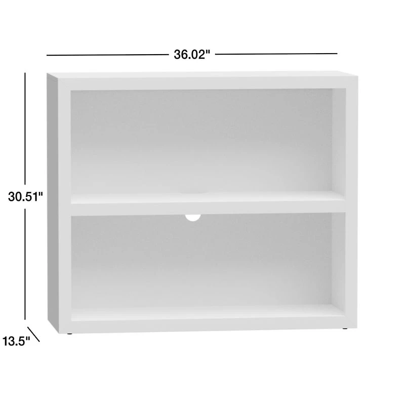 Ever Simple Modular Slate Blue Wood Kids Bookcase