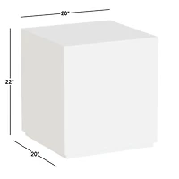 Athens Marble Outdoor End Table