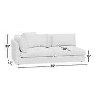 Monterey Left-Arm Sofa Sectional Piece