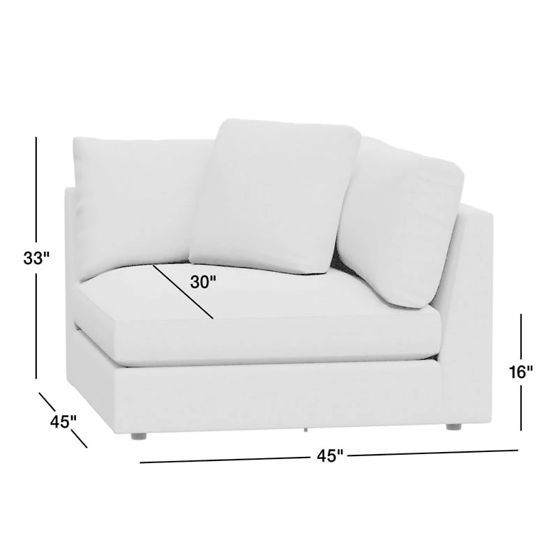 Monterey Upholstered Corner Chair