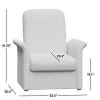 Tasse Upholstered Reclining Chair