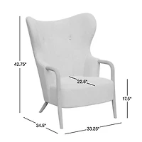 Laso Leather Accent Chair