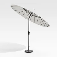 9' Dome White Outdoor Patio Umbrella