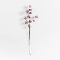 Faux Globe Amaranthus Berry Spray 23.5" by Abigail Ahern