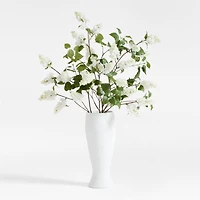 Faux White Lilac Spray 50" by Abigail Ahern