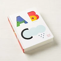 ABC Touch Think Learn Baby Board Book by Xavier Deneux
