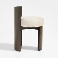 Coquette Burl Wood Accent Chair by Athena Calderone