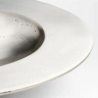 Lustre Large Silver Metal Centerpiece Bowl 20" by Athena Calderone