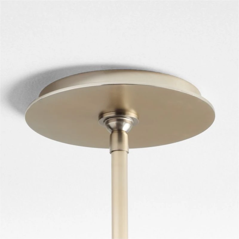 Trésor Three Tiered Fabric Pendant Light by Athena Calderone