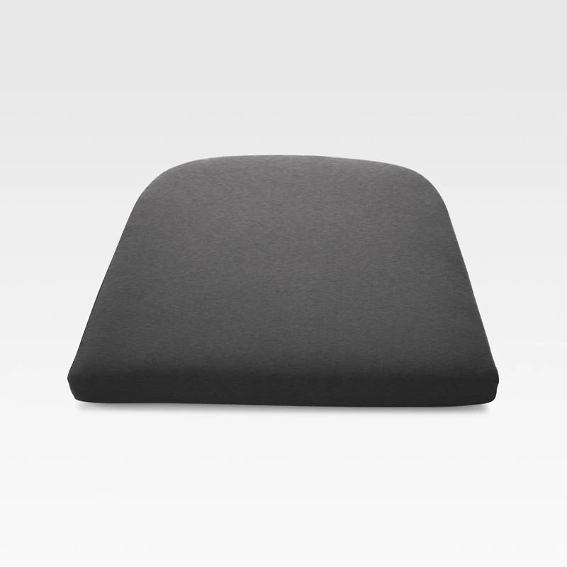 Abaco Charcoal Grey Sunbrella ® Outdoor Dining Chair Cushion