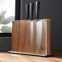 Schmidt Brothers ® Acacia Downtown Knife Block