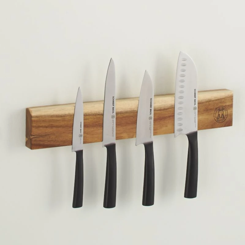 Schmidt Brothers ® Acacia 24" Magnetic Wall Bar