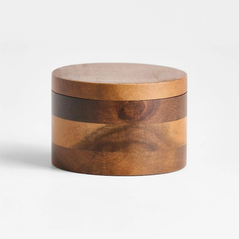 Acacia Salt Cellar