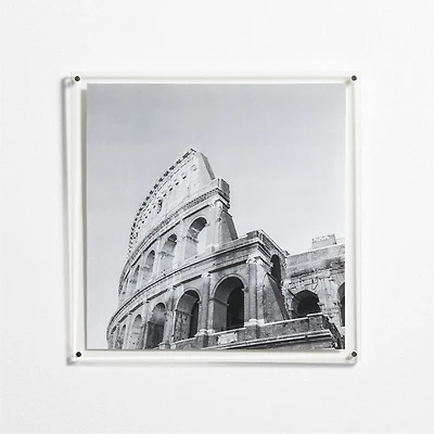 Acrylic Block 11x11 Wall-Mounted Picture Frame