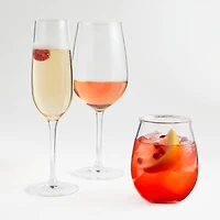 Acrylic Stemless Wine Glass