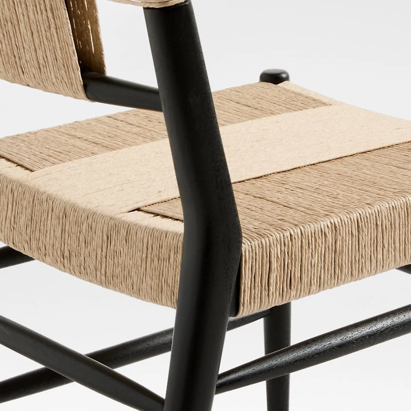 Adriel Rushed Woven Dining Side Chair