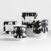 Lucia Eames Aesthete Meadow Black & White Cedarwood -Wick Scented Candle