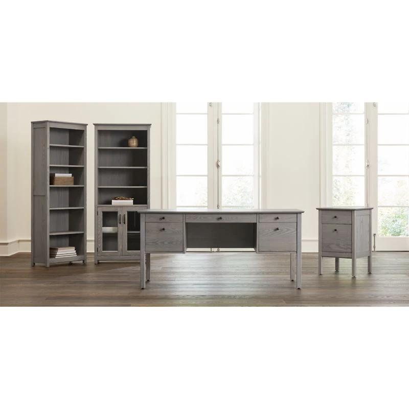 Ainsworth Dove Media Storage Tower with Glass/Wood Doors