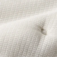 Organic Cotton Textured Natural Taupe Full/Queen Comforter