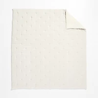 Organic Cotton Textured Natural Taupe Full/Queen Comforter