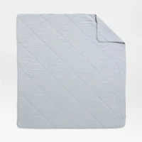 Aire Natural EUROPEAN FLAX ™-Certified Linen Mist Blue King Quilt