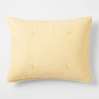Aire Kids Crinkle Yellow Pillow Sham