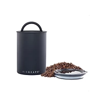 Airscape Matte Black Coffee Canister