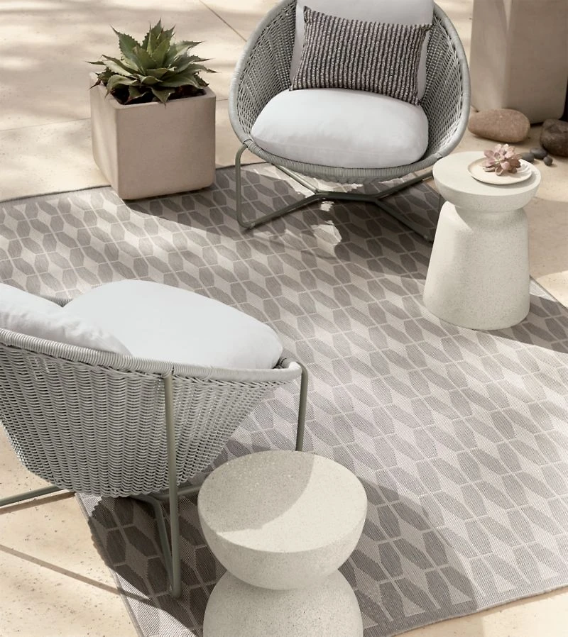 Crest Outdoor Garden Stool Side Table