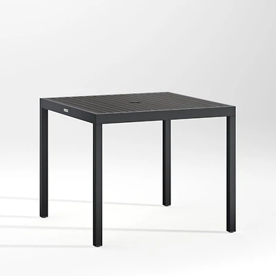 Alfresco 35" Black Outdoor Cafe Table