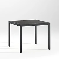 Alfresco 35" Black Outdoor Cafe Table