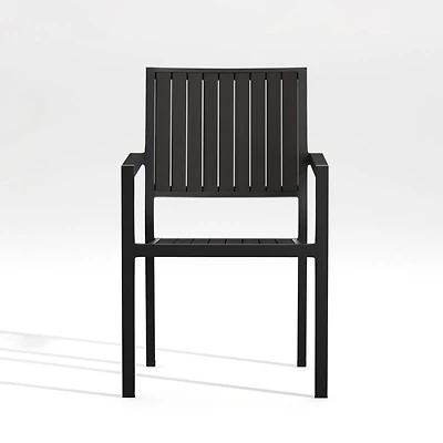 Alfresco Black Outdoor Dining Armchair