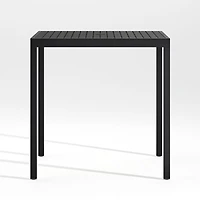 Alfresco 35" Black Outdoor High Dining Table