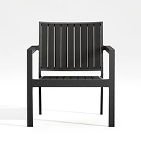 Alfresco Black Outdoor Lounge Chair