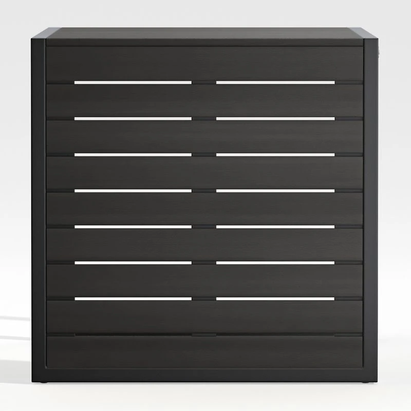 Alfresco Black Outdoor Side Table