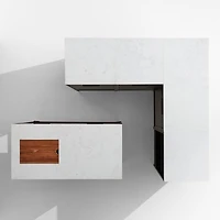 Alfresco Petite L-Shaped Outdoor Kitchen Set with Island