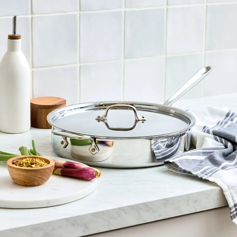 All-Clad ® D3 5-Qt. Saute Pan with Lid