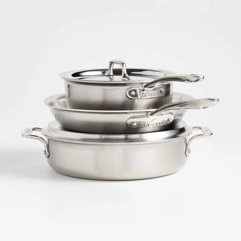 All-Clad ® d3 Curated 5-Piece Cookware Set