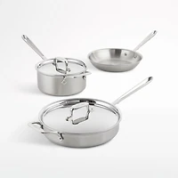 All-Clad ® d5 ® Brushed Stainless Steel 5-Piece Cookware Set