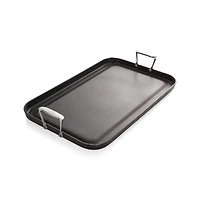 All-Clad ® HA1 Hard-Anodized Non-Stick Double-Burner Griddle
