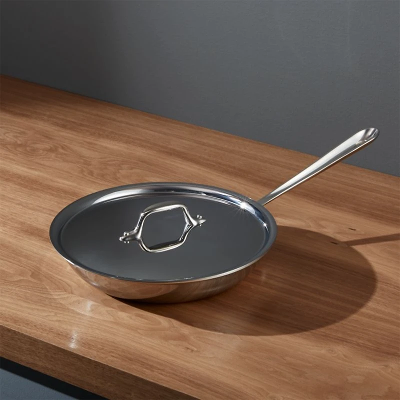 All-Clad ® d3 Stainless 10" Fry Pan with Lid