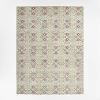Alvarez Wool Hand-Tufted Garden Multicolor Area Rug 6'x9'