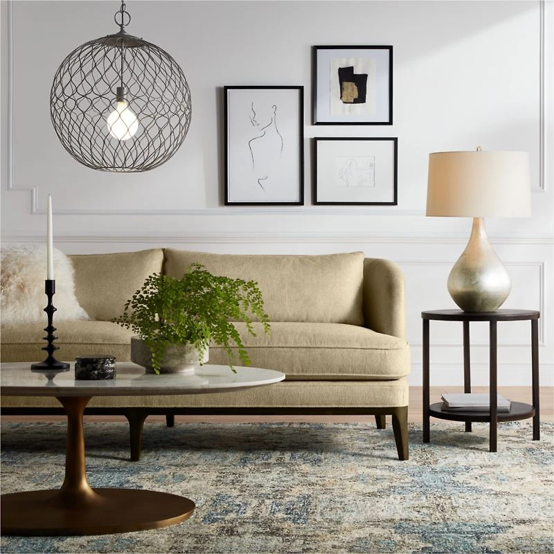 Hoyne 21.5" Iron Pendant Light