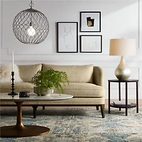 Hoyne 21.5" Iron Pendant Light