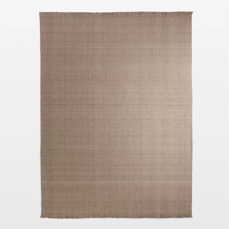 Amsterdam Performance Flatweave Brown Area Rug 10'x14'