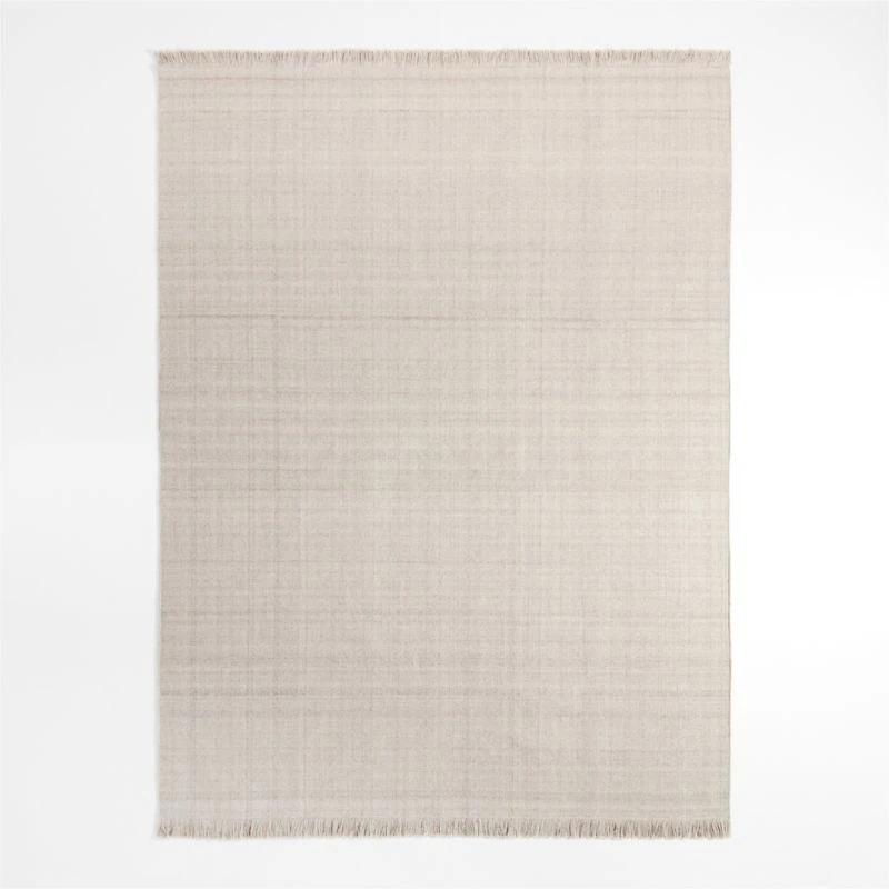 Amsterdam Performance Flatweave Ivory Area Rug 8'x10'