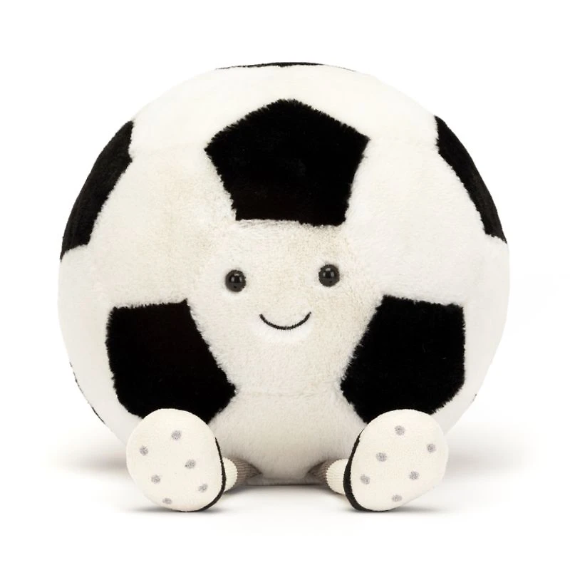 Jellycat ® Small Amusable Sports Soccer Ball Kids Stuffed Animal
